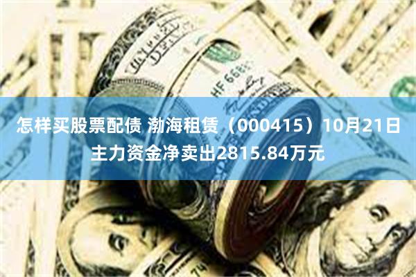 怎样买股票配债 渤海租赁（000415）10月21日主力资金净卖出2815.84万元